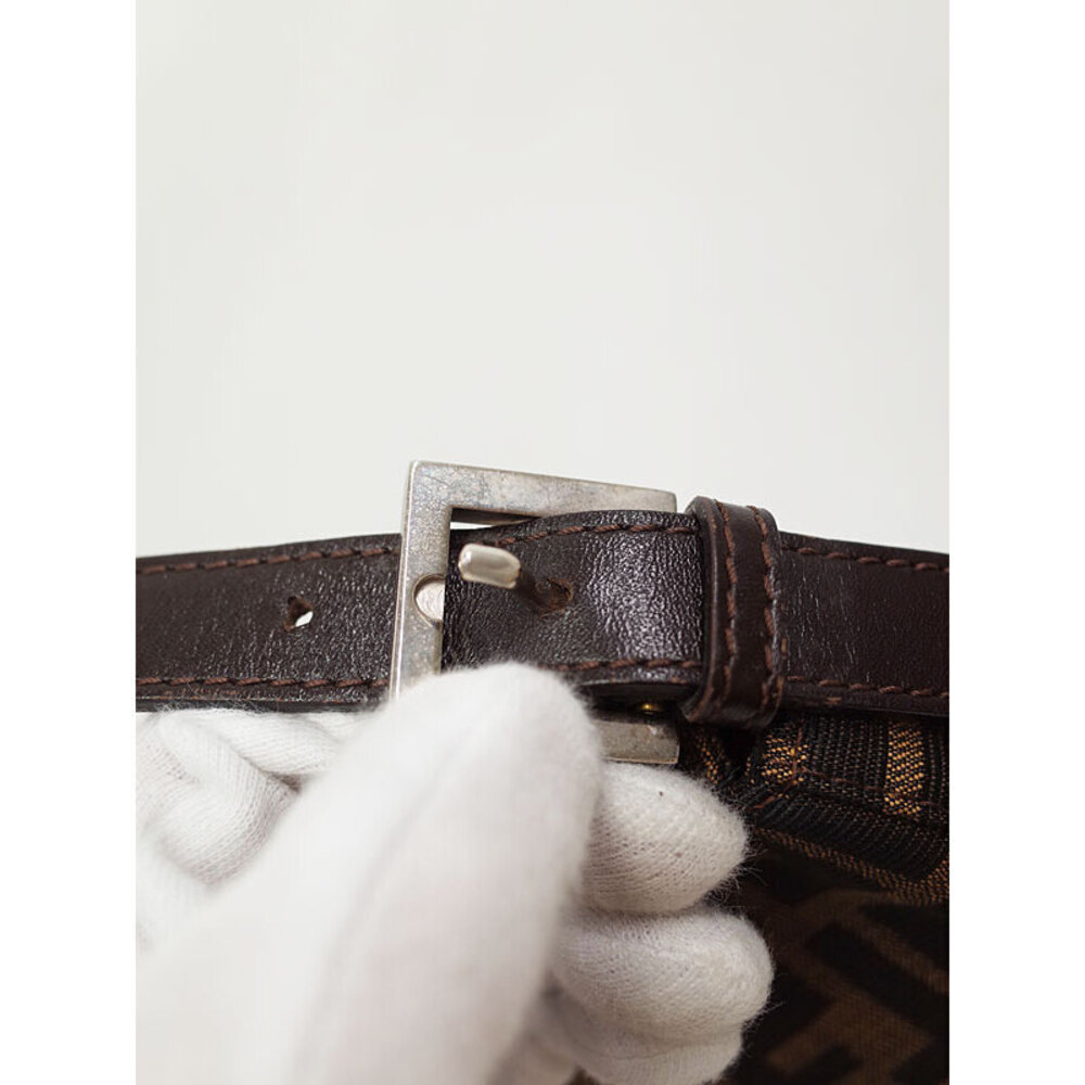 Fendi Zucca Baguette shoulder bag Brown - Picture 6 of 9